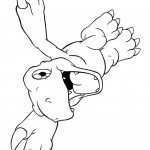 דף צביעה אגומון מעופף