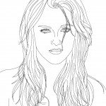 דף צביעה קריסטין סטיוארט