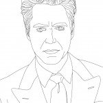 דף צביעה רוברט דאוני