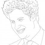 דף צביעה הנסיך הארי