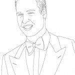 דף צביעה הנסיך וויליאם