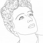 דף צביעה אדית פיאף