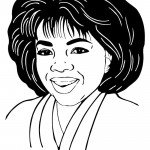 דף צביעה אופרה ווינפרי