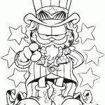 דף צביעה גראפילד הקוסם