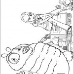 דף צביעה סוזן, המחשב והמפלצות דף צביעה סוזן, המחשב והמפלצות