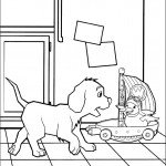 דף צביעה הכלב והברווזה