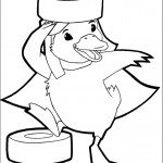 דף צביעה מינג מינג משתעשעת