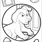 דף צביעה הכלב