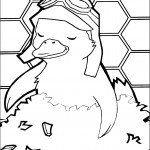 דף צביעה מינג מינג הברווזית