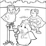 דף צביעה החברים ליני, טאק ומינג מינג