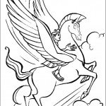 הרקולס דוהר בשמיים על הסוס המעופף פגסוס