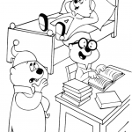 אלווין והצ'יפמאנקס בשעת לימוד אלווין והצ'יפמאנקס בשעת לימוד