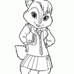 דף צביעה אלווין והצ'יפמאנקס 7 דף צביעה אלווין והצ'יפמאנקס 7