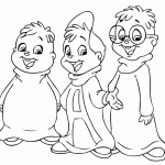 דף צביעה אלווין והצ'יפמאנקס 11 דף צביעה אלווין והצ'יפמאנקס 11