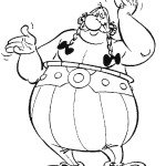 דף צביעה אסטריקס 8