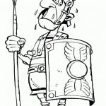 דף צביעה אסטריקס 1