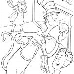 דף צביעה חתול תעלול 5