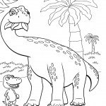 דף צביעה רכבת הדינוזאורים 72