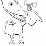 דף צביעה רכבת הדינוזאורים 69