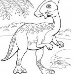 דף צביעה רכבת הדינוזאורים 67