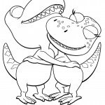 דף צביעה רכבת הדינוזאורים 61