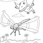 דף צביעה רכבת הדינוזאורים 59