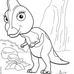 דף צביעה רכבת הדינוזאורים 37