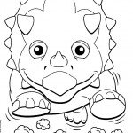 דף צביעה רכבת הדינוזאורים 36