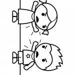 דף צביעה רגשות - כעס