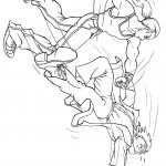 דף צביעה רגשות - כעס