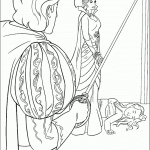 דף צביעה מכושפות 11