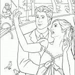 דף צביעה מכושפות 4