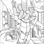 דף צביעה ארבעת המופלאים 37 דף צביעה ארבעת המופלאים 37