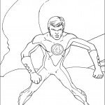 דף צביעה ארבעת המופלאים 23 דף צביעה ארבעת המופלאים 23