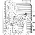 דף צביעה ארבעת המופלאים 21 דף צביעה ארבעת המופלאים 21