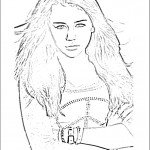 דף צביעה האנה מונטנה 15 דף צביעה האנה מונטנה 15