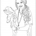 דף צביעה האנה מונטנה 8 דף צביעה האנה מונטנה 8