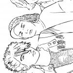 דף צביעה היי סקול מיוזיקל 2