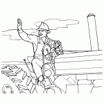 דף צביעה מקצועות - חקלאי דף צביעה מקצועות - חקלאי