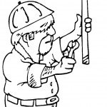 דף צביעה מקצועות - שרברב 2 דף צביעה מקצועות - שרברב 2