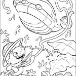 דף צביעה ליאו וספינת החלל