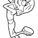 דף צביעה ליזי מקגוויר 3