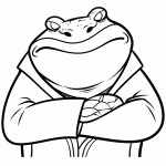 דף צביעה הממלכה הסודית 8