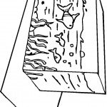 דף צביעה דגים באקווריום מלבני