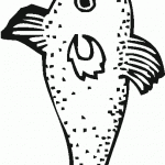 דף צביעה דג החרב 1