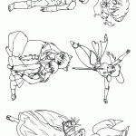 דף צביעה אינויאשה 9