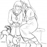 דף צביעה אינויאשה 5