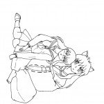 דף צביעה אינויאשה 1