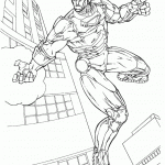 דף צביעה איירון מן 48