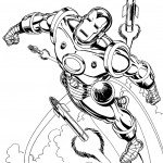 דף צביעה איירון מן 40